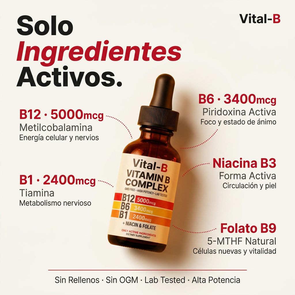 Complejo Vitamina B 5-en-1 — Vital-B
