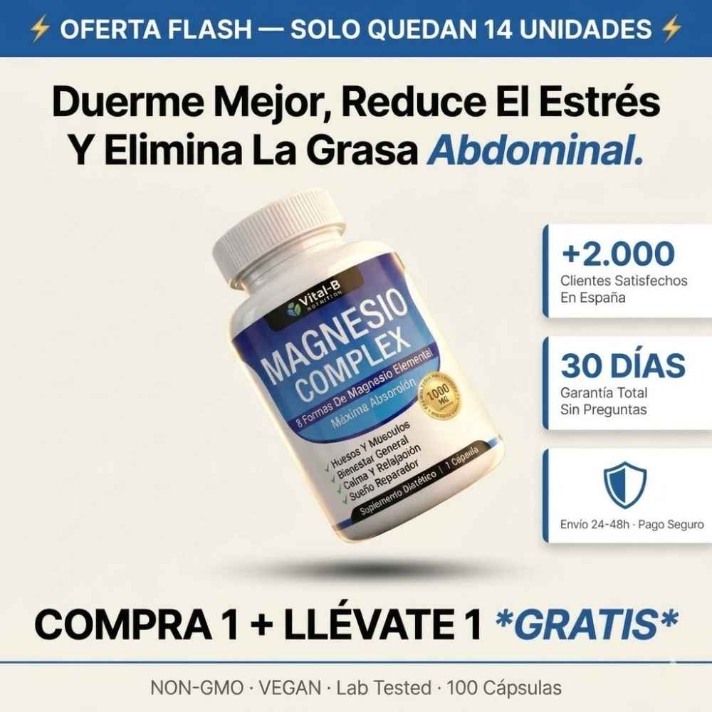 Magnesio Complex 8 en 1 — Vital-B