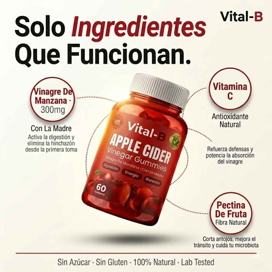 Gominolas de Vinagre de Manzana — Vital-B