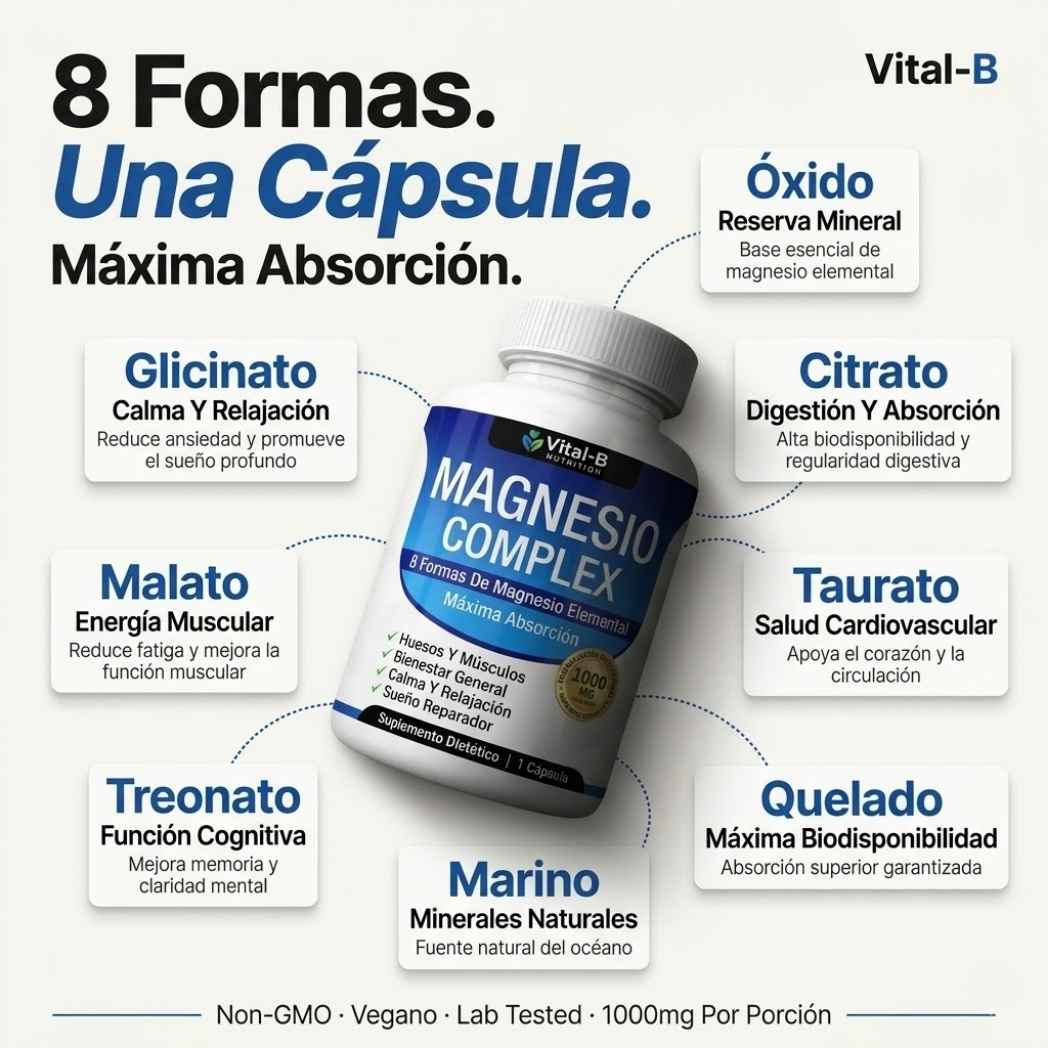 Magnesio Complex 8 en 1 — Vital-B