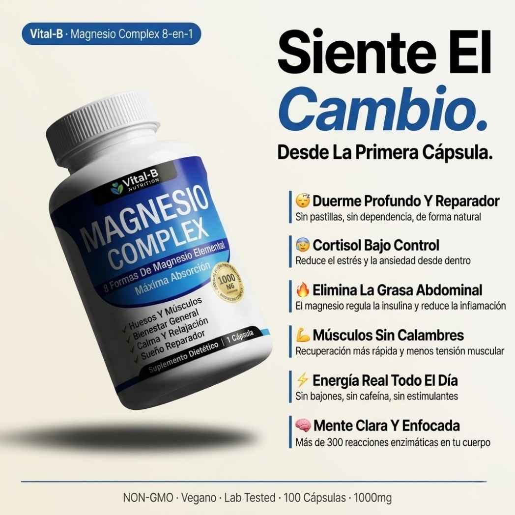Magnesio Complex 8 en 1 — Vital-B
